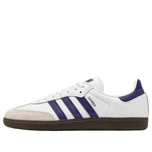 adidas AfB_X Y Xj[J[ yadidas Samba ADV 'Cloud White Collegiate Purple Gold Metallic' IE6613z TCY US_7.5(25.5cm)