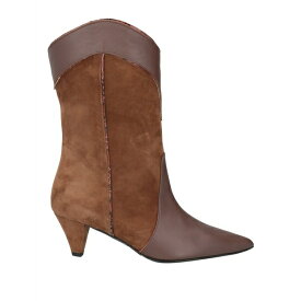 【送料無料】 マークエリス レディース ブーツ シューズ Ankle boots Brown