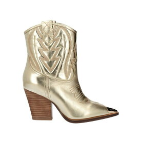 【送料無料】 ローラクルス レディース ブーツ シューズ Ankle boots Gold