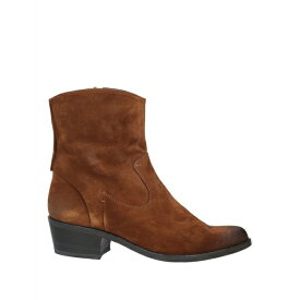 【送料無料】 アイ.エヌ.ケー. シューズ レディース ブーツ シューズ Ankle boots Brown