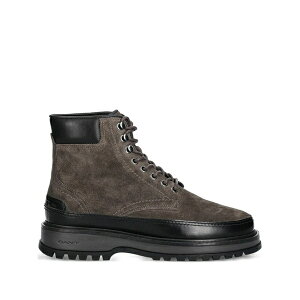 �K���g �����Y �u�[�c �V���[�Y Lace-up panelled boots Grey