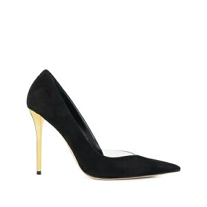 �G���U�x�X�t�����L ���f�B�[�X �p���v�X �V���[�Y Suede stiletto pumps Black