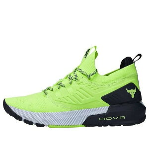 Under Armour A_[A[}[ Y Xj[J[ yUnder Armour Project Rock 3 'High-Vis Yellow Black' 3023004-306z TCY US_7.5(25.5cm)