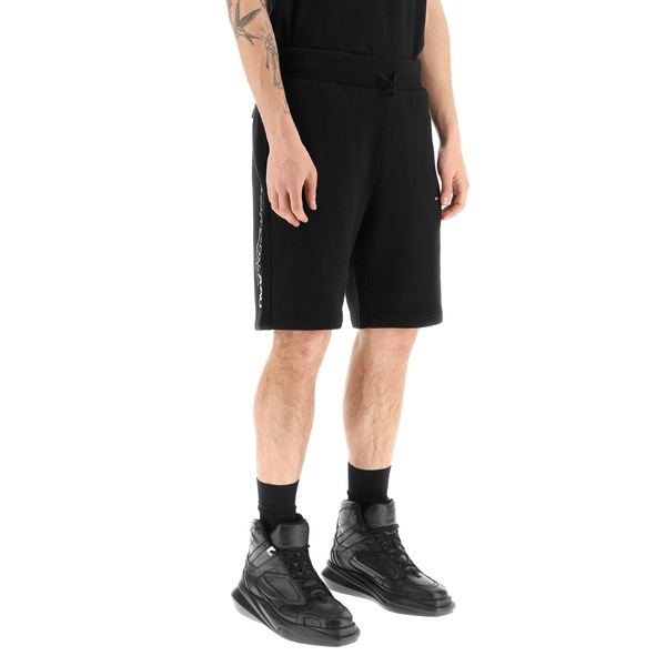 1017 アリクス エスエム メンズ カジュアルパンツ ボトムス Bermuda Shorts With Logo BLACK (Black) ズボン・ パンツ