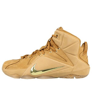Nike �i�C�L �����Y �X�j�[�J�[ �yNike LeBron 12 EXT 'Wheat' 744287-700�z �T�C�Y US_10(28.0cm)