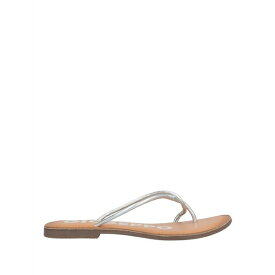 GIOSEPPO ジオセッポ サンダル シューズ レディース Toe strap sandals Silver