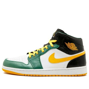 Jordan �W���[�_�� �����Y �X�j�[�J�[ �yAir Jordan 1 Mid 'Sonics' 554724-307�z �T�C�Y US_9(27.0cm)