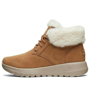 Skechers �X�P�b�`���[�Y ���f�B�[�X �X�j�[�J�[ �y(WMNS) Skechers On-The-Go Joy Lush Chukka Boots 'Brown' 15506-CSNT�z �T�C�Y US_7(24.0cm)