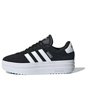 adidas �A�f�B�_�X ���f�B�[�X �X�j�[�J�[ �y(WMNS) adidas VL Court Bold 'Core Black' IH9995�z �T�C�Y US_9(26.0cm)