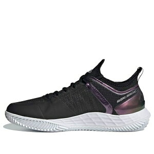 adidas �A�f�B�_�X ���f�B�[�X �X�j�[�J�[ �y(WMNS) adidas Adizero Ubersonic 4 Clay 'Black Gray' FX1374�z �T�C�Y US_6(23.0cm)