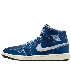 Jordan �W���[�_�� ���f�B�[�X �X�j�[�J�[ �y(WMNS) Air Jordan 1 Mid 'Metallic Blue' IM5128-001�z �T�C�Y US_W_10