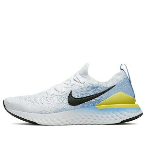 Nike �i�C�L ���f�B�[�X �X�j�[�J�[ �y(WMNS) Nike Epic React Flyknit 2 'White Light Blue' BQ8927-106�z �T�C�Y US_6.5(23.5cm)