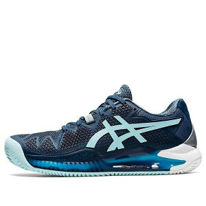 ASICS �A�V�b�N�X ���f�B�[�X �X�j�[�J�[ �y(WMNS) ASICS Gel Resolution 8 Clay 'Light Indigo Clear Blue' 1042A070-406�z �T�C�Y US_9(26.0cm)