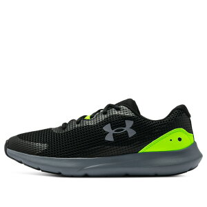 Under Armour アンダーアーマー メンズ スニーカー 【Under Armour Surge 3 'Black Green' 3024883-003】 サイズ US_11.5(29.5cm)
