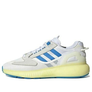 adidas �A�f�B�_�X �����Y �X�j�[�J�[ �yadidas originals ZX 5K Boost 'White Blue Yellow' GX2030�z �T�C�Y US_11.5(29.5cm)