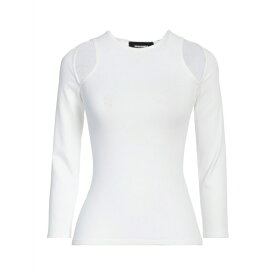 【送料無料】 ディースクエアード レディース ニット&セーター アウター Sweaters White