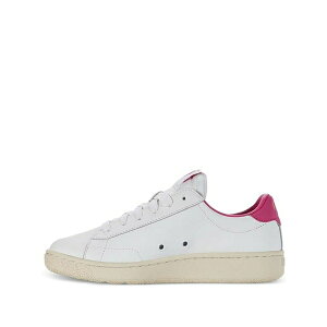 �P�[�X�C�X ���f�B�[�X �X�j�[�J�[ �V���[�Y Leather-panels lace-up low-top sneakers White