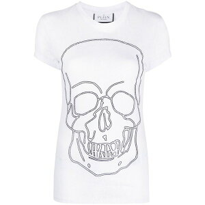 �t�B���b�v�v���C�� ���f�B�[�X T�V���c �g�b�v�X Sexy pure fit crew-neck t-shirt White
