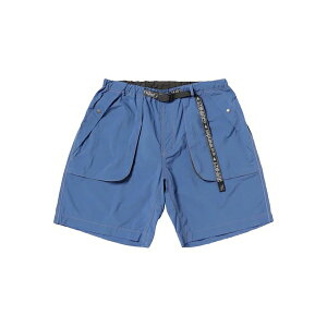 �O���~�` ���f�B�[�X �J�W���A���p���c �{�g���X x and wander brushed nylon short Blue