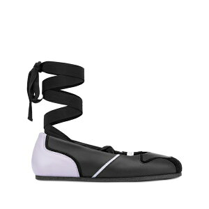 ���X�L�[�m ���f�B�[�X �T���_�� �V���[�Y Panelled ballet flats Black