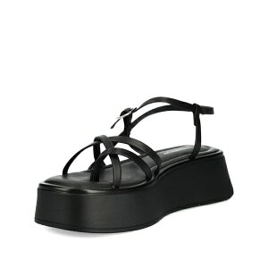 �o�K�{���h ���f�B�[�X �T���_�� �V���[�Y Crossover platform sandals Black