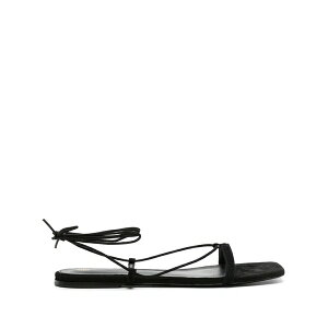 �g�[�e�� ���f�B�[�X �T���_�� �V���[�Y Tie-fastening suede sandals Black