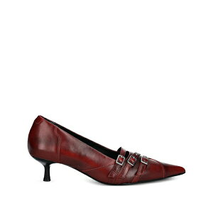 �o�K�{���h ���f�B�[�X �p���v�X �V���[�Y 47mm lykke pointed-toe buckled pumps Red