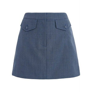 �v���G���U �X�N�[���[ �z���C�g ���[�x�� ���f�B�[�X �X�J�[�g �{�g���X Jamison mini skirt Blue