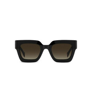 �L�������C�i�w���� ���f�B�[�X �T���O���X���A�C�E�F�A �A�N�Z�T���[ Square-frame logo-detail sunglasses Black