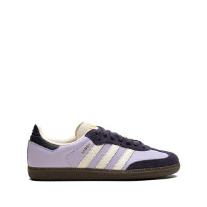 �A�f�B�_�X ���f�B�[�X �X�j�[�J�[ �V���[�Y Samba og silver dawn/aurora black sneakers Purple