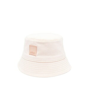���X�����o�W���X�L�[ ���f�B�[�X �X�q �A�N�Z�T���[ Logo-patch bucket hat Pink