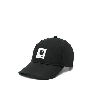 �T�J�C �����Y �X�q �A�N�Z�T���[ X carhartt wip duck logo-patch cap Black
