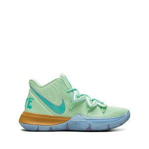 �i�C�L �����Y �X�j�[�J�[ �V���[�Y Kyrie 5 squidward sneakers Green