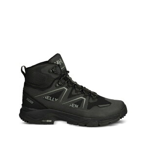 �w���[�n���Z�� �����Y �u�[�c �V���[�Y Cascade logo lace-up hiking boots Black
