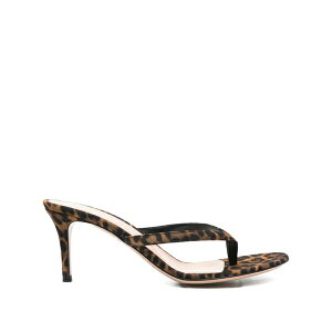 �W�������B�g ���b�V ���f�B�[�X �T���_�� �V���[�Y Calypso leopard-print sandals Brown