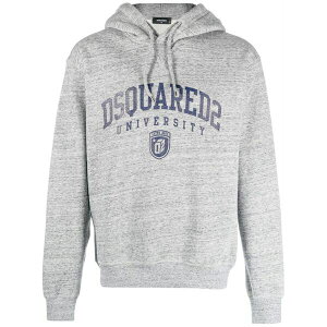 �f�B�[�X�N�G�A�[�h �����Y �p�[�J�[�E�X�E�F�b�g�V���c �A�E�^�[ Logo-print m䩘Rlange-effect hoodie Grey