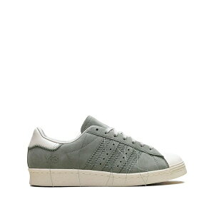���C�X���[ �����Y �X�j�[�J�[ �V���[�Y X y-3 superstar silver green/off white/light brown sneakers Grey