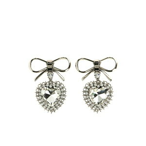 �A���b�T���h���E���b�` ���f�B�[�X �s�A�X���C�������O �A�N�Z�T���[ Bow earrings Silver