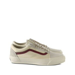 �o���Y �����Y �X�j�[�J�[ �V���[�Y Premium old skool suede-panelled sneakers Neutrals