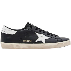 Golden Goose �S�[���f���O�[�X �����Y �X�j�[�J�[ �yGolden Goose Super-Star Black White SS25�z �T�C�Y US_8(26.0cm) Black/White