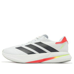 adidas �A�f�B�_�X �����Y �X�j�[�J�[ �yadidas Duramo Speed 2 'White Black Lucid Red' IF9393�z �T�C�Y US_5.5(23.5cm)