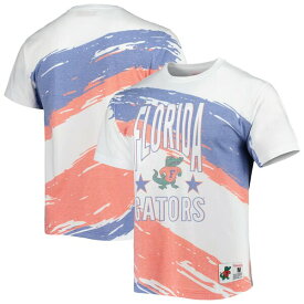 ミッチェル&ネス メンズ Tシャツ トップス Florida Gators Mitchell & Ness Paintbrush Sublimated TShirt -
