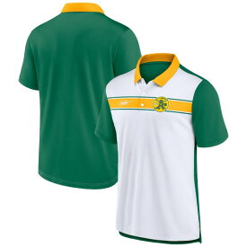 ナイキ メンズ ポロシャツ トップス Oakland Athletics Nike Rewind Stripe Polo -