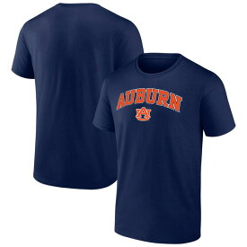 ファナティクス メンズ Tシャツ トップス Auburn Tigers Fanatics Branded Campus TShirt Navy