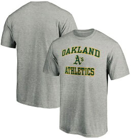 ファナティクス メンズ Tシャツ トップス Oakland Athletics Fanatics Branded Heart & Soul TShirt -