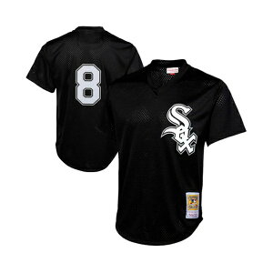 �~�b�`�F��&�l�X �����Y �V���c �g�b�v�X Men's Bo Jackson Black Chicago White Sox 1993 Authentic Cooperstown Collection Batting Practice Jersey Black
