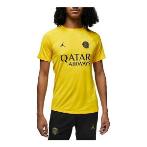 Air Jordan W[_ Y Xj[J[ yAir Jordan x Paris Saint-Germain Academy Pro Dri-FIT Top 'Tour Yellow' DR4906-720z TCY US_M_XL