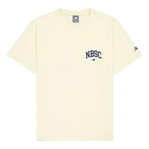 New Balance ニューバランス メンズ スニーカー 【New Balance Small NBSC Graphic T-Shirt 'Beige Navy' AMT42331-CAU】 サイズ US_M_XXL