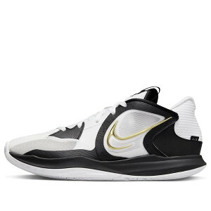 Nike �i�C�L �����Y �X�j�[�J�[ �yNike Kyrie Low 5 'White Black Metallic Gold' DJ6012-101�z �T�C�Y US_5(23.0cm)