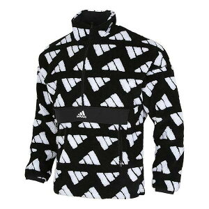 adidas AfB_X Y Xj[J[ yadidas Collar Windproof Warm Sport Training Jacket Men's Black GM4429z TCY US_M_L